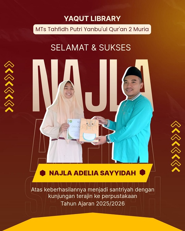 Reward Pemustaka Terajin 2025/2026