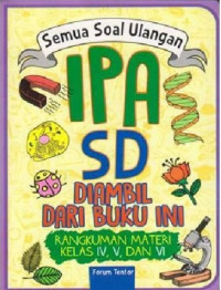 Image of Semua Soal Ulangan IPA SD Diambil Dari Buku Ini