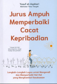 Image of Jurus Ampuh Memperbaiki Cacat Kepribadian