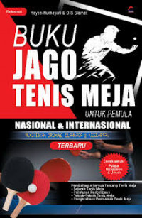 Buku Jago Tenis Meja untuk Pemula