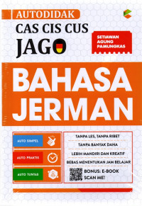 Autodidak Cas Cis Cus Jago Bahasa Jerman
